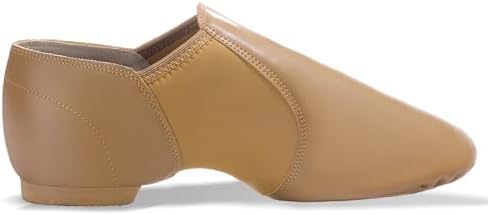 Unisex Jazz Shoe Leather Upper Women And Men's Slip-on Dance Shoes