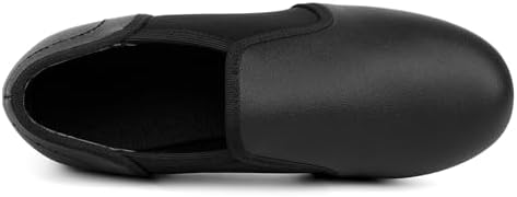 Unisex Tap Shoes PU Leather Slip On Dance Shoes For Women And Men