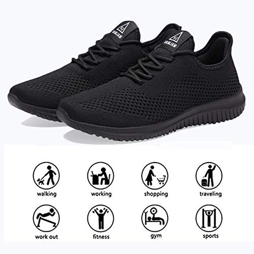 VAMJAM Men's Running Shoes Ultra Lightweight Breathable Walking Shoes Non Slip Athletic Fashion Sneakers Mesh Workout Casual Sports Shoes