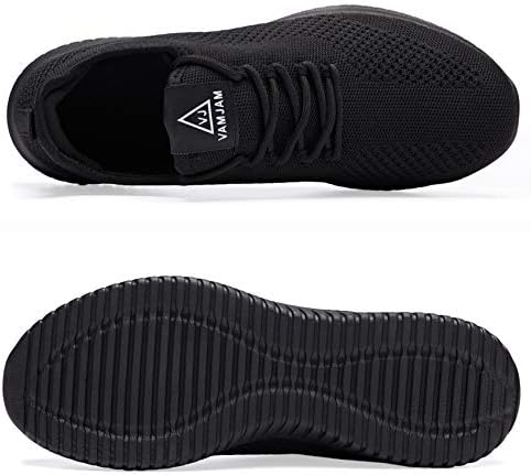 VAMJAM Men's Running Shoes Ultra Lightweight Breathable Walking Shoes Non Slip Athletic Fashion Sneakers Mesh Workout Casual Sports Shoes