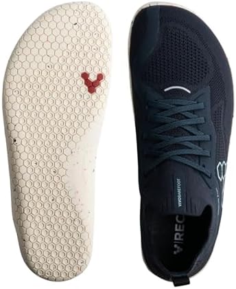 Vivobarefoot Primus Lite Knit Mens Barefoot Shoes Build Strength Balance & Mobility Lightweight For Training & Running Wide Fit Grounding Shoes Flexible Knit