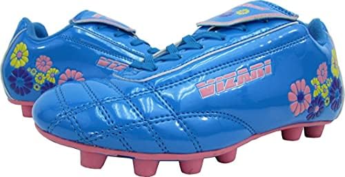 Vizari Blossom FG Soccer Shoe For Toddler/Little Kid Synthetic Leather Machine Washable Unique Graphics Comfortable Design Durable Rubber Outsole (Toddler/Little Kid)