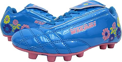 Vizari Blossom FG Soccer Shoe For Toddler/Little Kid Synthetic Leather Machine Washable Unique Graphics Comfortable Design Durable Rubber Outsole (Toddler/Little Kid)