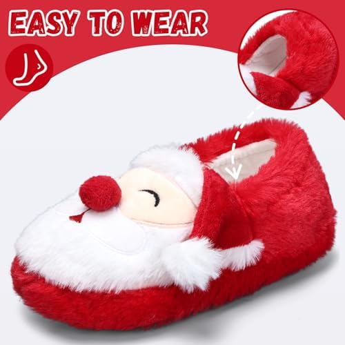 WateLves Kids Slippers Full Wrapped Toddler Slippers Boys Girls Comfortable Winter House Shoes(Toddler/Little Kid/Big Kid)