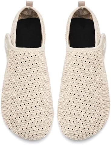 WateLves Water Shoes For Women Men Swim Beach Aqua Socks Quick Dry Barefoot House Slippers Travel Shoes With Adjustable Magic Tape For Pool Diving Boating Yoga Surf