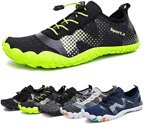 Water Shoes for Men Barefoot Quick-Dry Aqua Sock Outdoor Athletic Sport Shoes for Kayaking Boating Hiking Surfing Walking