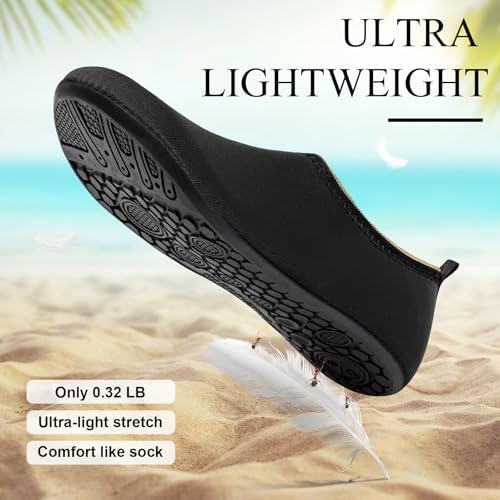 Water Shoes For Women Men Slip-on Barefoot Aqua Yoga Socks For Swim Pool Beach Surf River