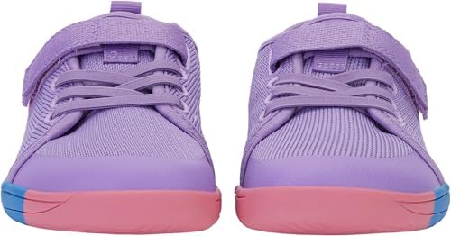 WHITIN Little/Big Kid Barefoot Shoes Boys/Girls Lace-up Minimalist Sneakers Wide Toe Box Natural Flexible Fit