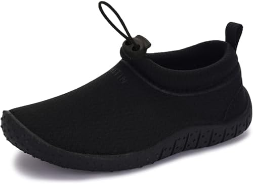 WHITIN Little/Big Kids Amphibious Water Shoes Flexible Thick Sole for Boys/Girls