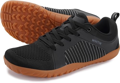 WHITIN Men's Barefoot Trail-Running Shoes Wide Toe-Box Zero-Drop Sole Optimal Traction