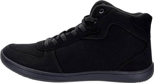 WHITIN Men's Canvas Minimalist Barefoot Shoes + Wide Toe Box + Zero Drop