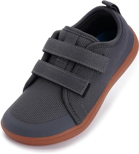 WHITIN Toddler/Little/Big/Kid Wide Barefoot Shoes Boys/Girls Minimalist Sneakers Splay Naturally Lightweight