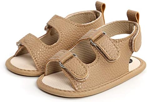 WILLFUN Baby Boys Girls Summer Sandals Closed-Toe Infant Soft Rubber Sole Outdoor Shoes For Toddler First Walkers