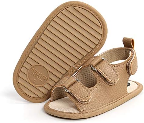 WILLFUN Baby Boys Girls Summer Sandals Closed-Toe Infant Soft Rubber Sole Outdoor Shoes for Toddler First Walkers