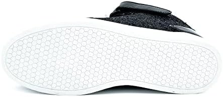 Wooowyet Glitter Shoes Kids High Top Sneakers For Boys Girls Gift Party Birthday Christmas Halloween