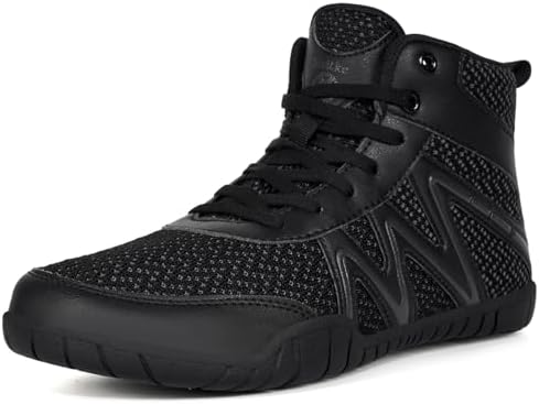 Wrestling Shoes Mens Boxing Shoe Fitness Sneakers Zero Drop Sole