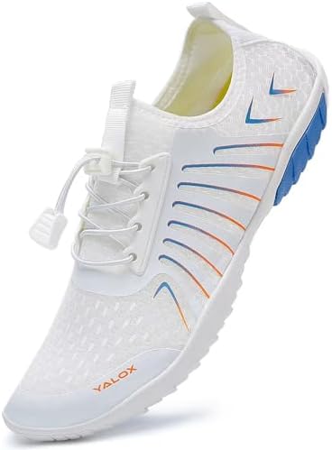 YALOX Water Shoes Men's Women's Swim Shoes Outdoor Beach Barefoot Quick-Dry Aqua Pool Socks Swimming Yoga Surfing Exercise