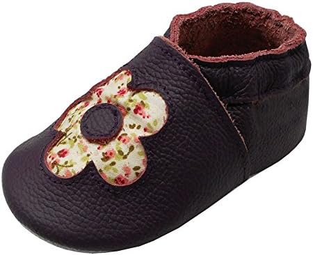 YIHAKIDS Soft Sole Baby Girls Boys Shoes Infant Toddler Leather Moccasins Slippers First Walker Crib Shoes Unisex 0-36 Months