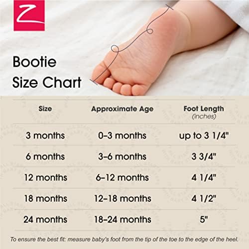 Zutano Unisex Fleece Baby Booties Two Snap Closure Newborn To 24 Months