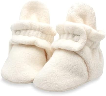 Zutano Unisex Fleece Baby Booties Two Snap Closure Newborn to 24 Months