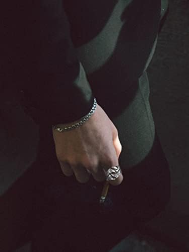 10 Pieces Of Vintage Punk Ring Dragon Snake Octopus Adjustable Ring