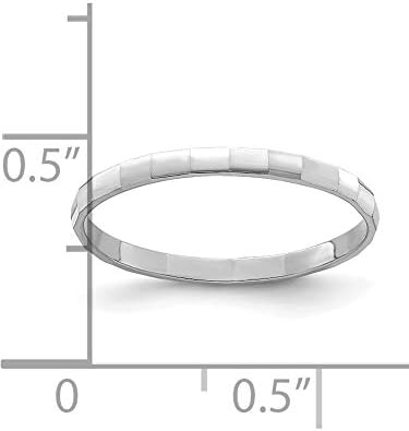 14K White Gold Bamboo Toe Ring - Jewelry By Sweet Pea