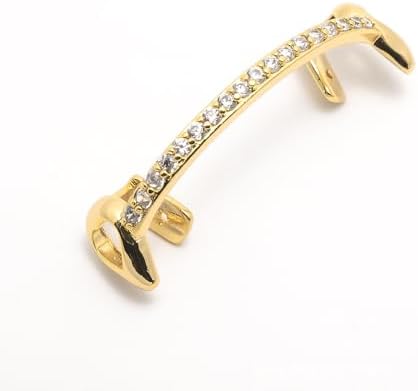 18K Gold Plated Grillz Open Face Bottom Mouth Teeth Grills Hip Hop Iced Out Diamond Grills For Your Teeth Grillz For Men And Women Rapper Costume