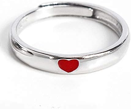 2 Pcs Sun Moon Matching Rings Set Couple Friendship Lover Open Adjustable Rings Minimalist Heart Engagement Wedding Bands Simple Multi-Style Jewelry For Him Her Lover Couples