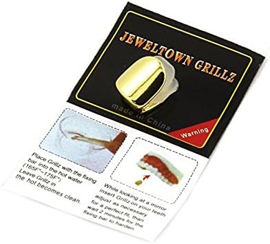 2 To 4 Pcs Grillz For Women Men 18K Gold Plated Mouth Teeth Grills Hip Hop Rhinestone Single Teeth Cap Halloween Party Cosplay Rapper Accessories