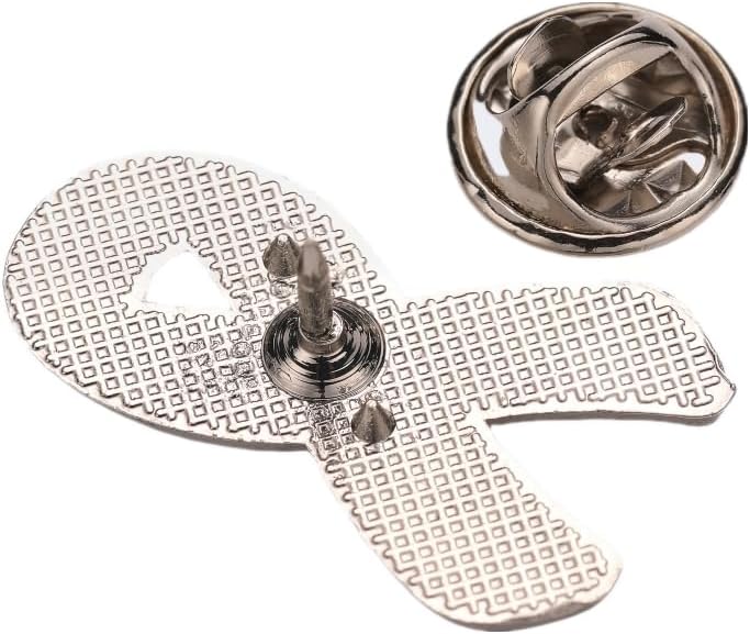 25/50/100/200 Pieces Breast Cancer Awareness Lapel Pins Pink Hope Ribbon Brooch For Doctors Nurses Backpack Hat And Clothes Women Girls Charity Public Social Event Fundraising Activity Bulk