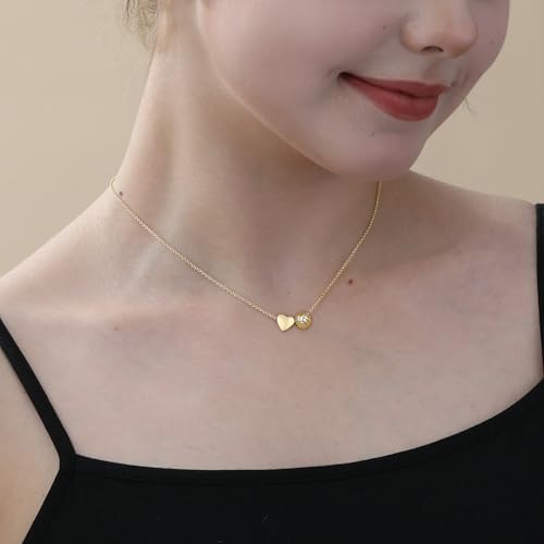 垒球/足球/排球/篮球项链女孩女士 运动配饰首饰礼品送给情侣 40.64 + 7.62 厘米