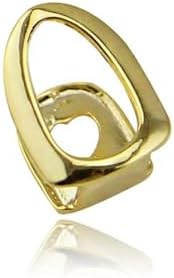 6PC 18K Plated Gold Grillz Mouth Top Tooth Single Grill Cap For Teeth Party Accessories