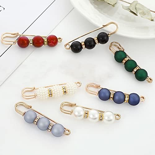 7 Pcs Fashion Brooch Pins Sweater Shawl Pins For Women Girls Clothing Dresses Decoration Accessories
