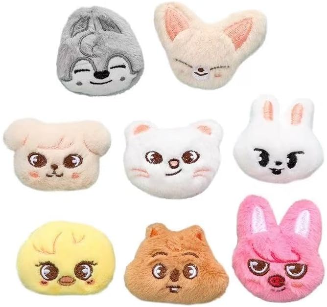 8 PCS Stray-kzoo Pins Badge Brooch S-kzoo Plush Pin Badge S-kzoo Series Brooch Button Accessories Decor 8 PCS Stray-kzoo Pins Badge Brooch S-kzoo Plush Pin Badge S-kzoo Series Brooch Button Accessories Decor