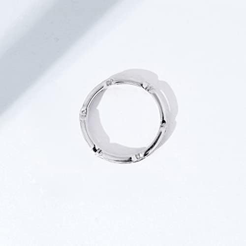 Amazon Essentials 14K Gold Or Rhodium Plated Sterling Silver Chain Link Band Ring