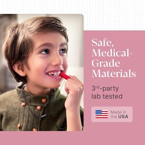 ARK Krypto-Bite Chew Necklaces For Sensory Kids And Adults Oral Fidget For Autism ADHD SPD Anxiety Medical-Grade Sensory Chew Necklace XT Firm Teal