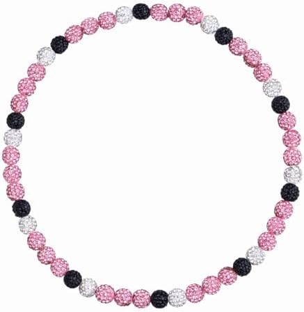 Baseball Necklace Beaded for Men Bling Ice 16in/18in/20in Shiny Baseball Gifts Chain Stuff Rhinestone Inspired Discoball Accessories Drip Necklaces Baseball Gifts for Men Player Team Lovers