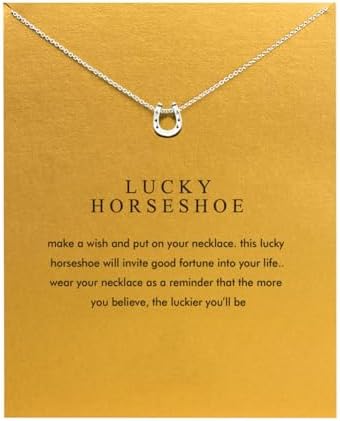 Baydurcan Friendship Anchor Compass Necklace Good Luck Elephant Pendant Chain Necklace with Message Card Gift Card