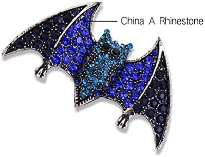 BinaryABC Halloween Bat Brooch Pins Demon Brooch Halloween Party Favors Decorations Supplies