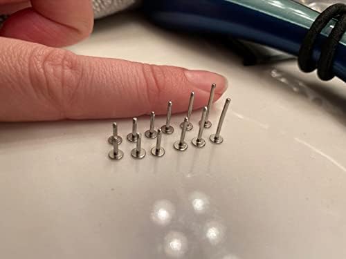 Briana Williams 16G 18G Surgical Steel Tragus Cartilage Helix Earrings Studs Replacement Balls Short Lip Rings 4-12mm Conch Piercing Jewelry