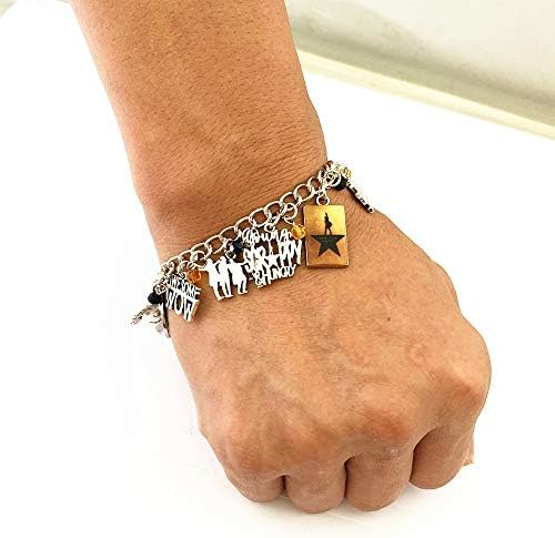 Broadway Musical Charm Bracelet Gifts For Girl Woman Men