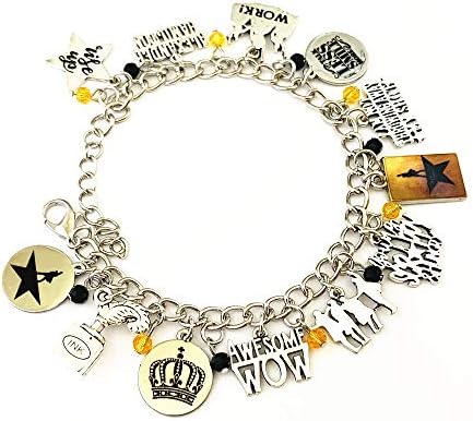 Broadway Musical Charm Bracelet Gifts For Girl Woman Men