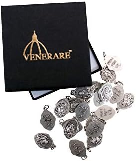 Bulk Medal Lot Of 20 Metal Saint Pendant (St. Nicholas)