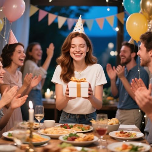 C-leen Happy 5th 6th 7th 8th 9th 10th 11th 12th 13th Birthday Gifts For Girls Kids 18K Gold Filled Butterful Necklace Birthday Gifts For 5 6 7 8 9 10 11 12 13 Yearl Old Girls