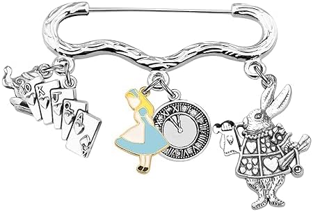 CENWA Alice Brooch Pin Alice Fans Gifts Alice Gift Friendship Gift Book Club Gift for Her