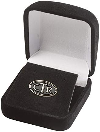 Cherished Moments LDS Tie Tack (Silver Tone)