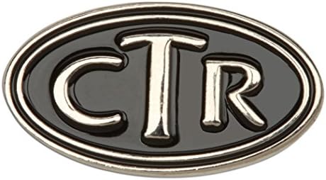 Cherished Moments LDS Tie Tack (Silver Tone)