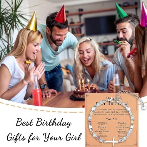 Christian Gifts For Women Girls Religious Cross Bracelet Birthday Christmas Easter Baptism Confirmation First Communion Valentines Day Graduation Gifts For Her