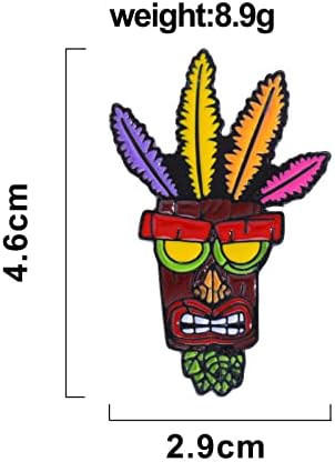 Cute Enamel Pins Cartoon Lapel Pin Brooch Badge For Backpack Jackets Funny Tiger Pins For Gift Anime Enamel Pin For Clothing Hat Decoration