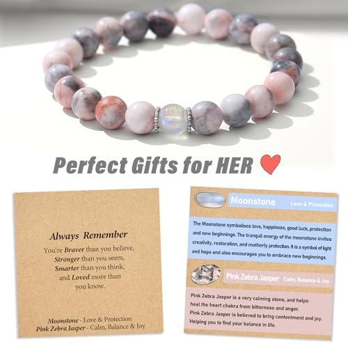 Cute Gifts For Girls/Teens-Birthday Gifts Ideas-Beaded Bracelets For Granddaughter Niece Daughter Best Friend